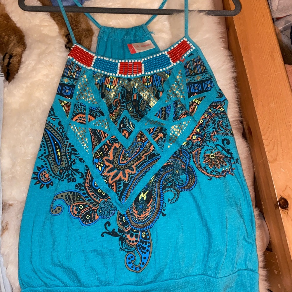 Beaded Tank Top